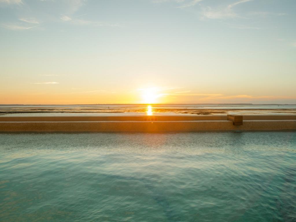 Oasis Hotel Magong Bagian luar foto