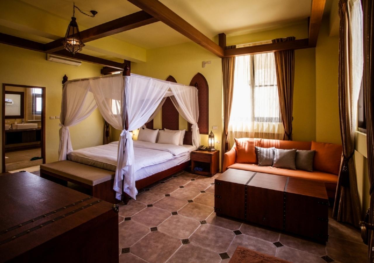 Oasis Hotel Magong Bagian luar foto