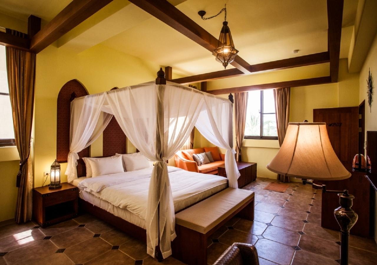 Oasis Hotel Magong Bagian luar foto
