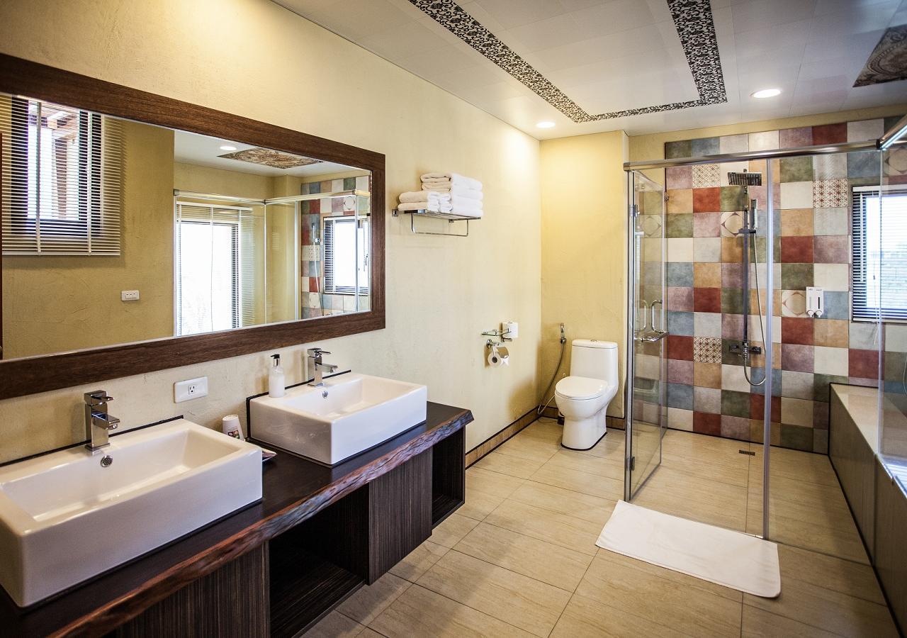 Oasis Hotel Magong Bagian luar foto